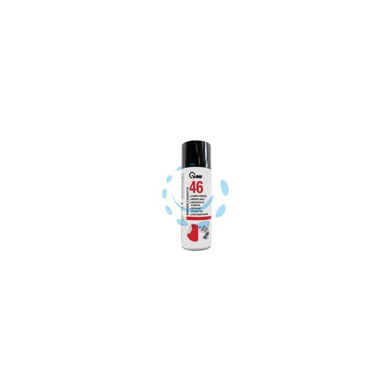 RIMUOVI ETICHETTE SPRAY ML.200 "46" - ml.200 in bomboletta spray