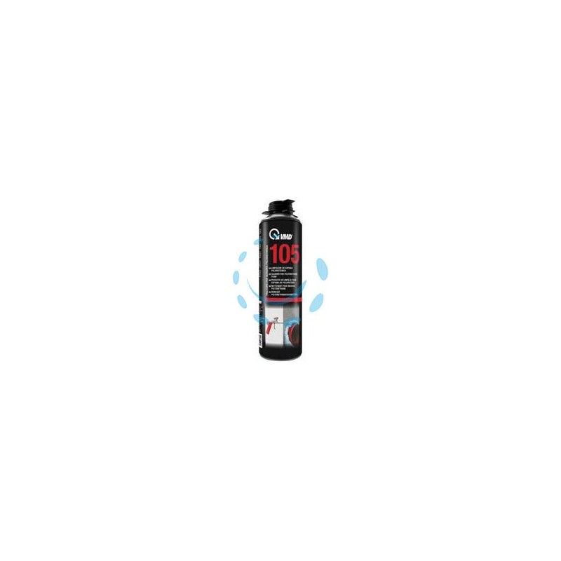 PULITORE PER SCHIUMA POLIURETANICA SPRAY ML.500 "105" - ml.500 in bomboletta spray