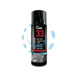 INOX CHIARO SPRAY ML.400 "33" - ml.400 in bomboletta spray