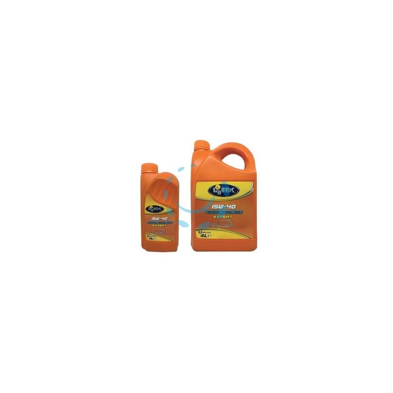 OLIO MINERALE 4 TEMPI EXPERT 15W40 MOTORI DIESEL-BENZINA-GPL - lt.1
