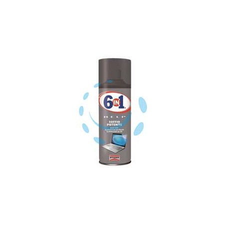 ARIA COMPRESSA PULITORE ALTA PRESSIONE "SOFFIO POTENTE" - ml.400 in bomboletta spray (4200)
