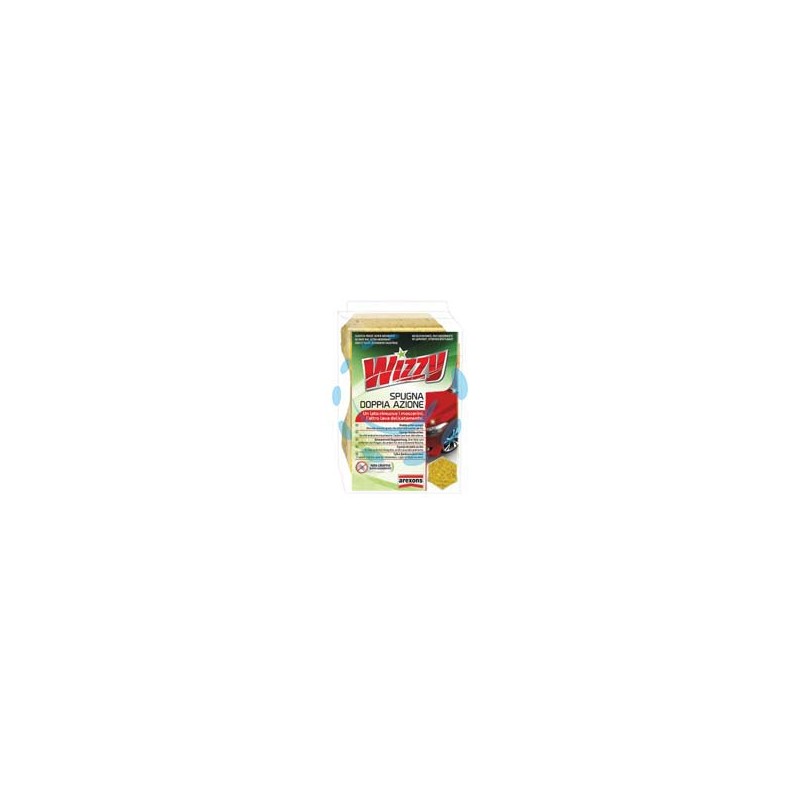 WIZZY SPUGNA DOPPIA AZIONE - mm.165x110x70h. (1602)