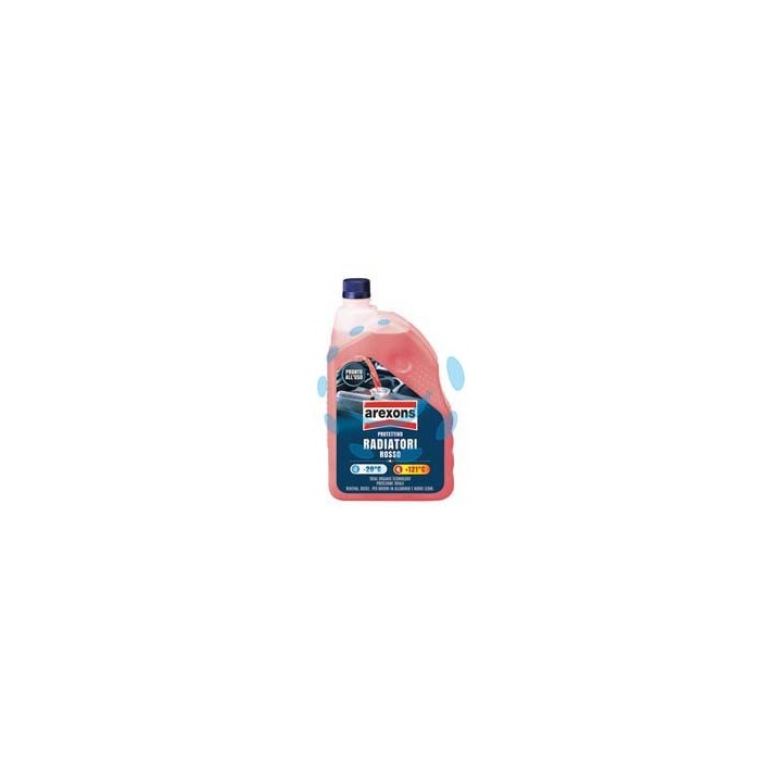 LIQUIDO PROTETTIVO ANTIGELO PER RADIATORI ROSSO - lt.2 (80132)