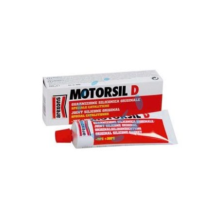 GUARNIZIONE SIGILLANTE ORIGINALE MOTORSIL D ROSSA - gr.60 in tubetto (0096)