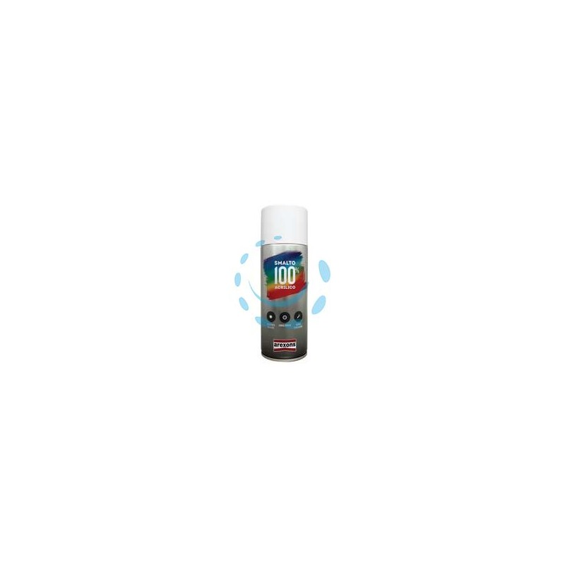 SMALTO 100% ACRILICO BIANCO ELETTRODOMESTICO SPRAY - ml.400 bianco elettrodomestico (3700)