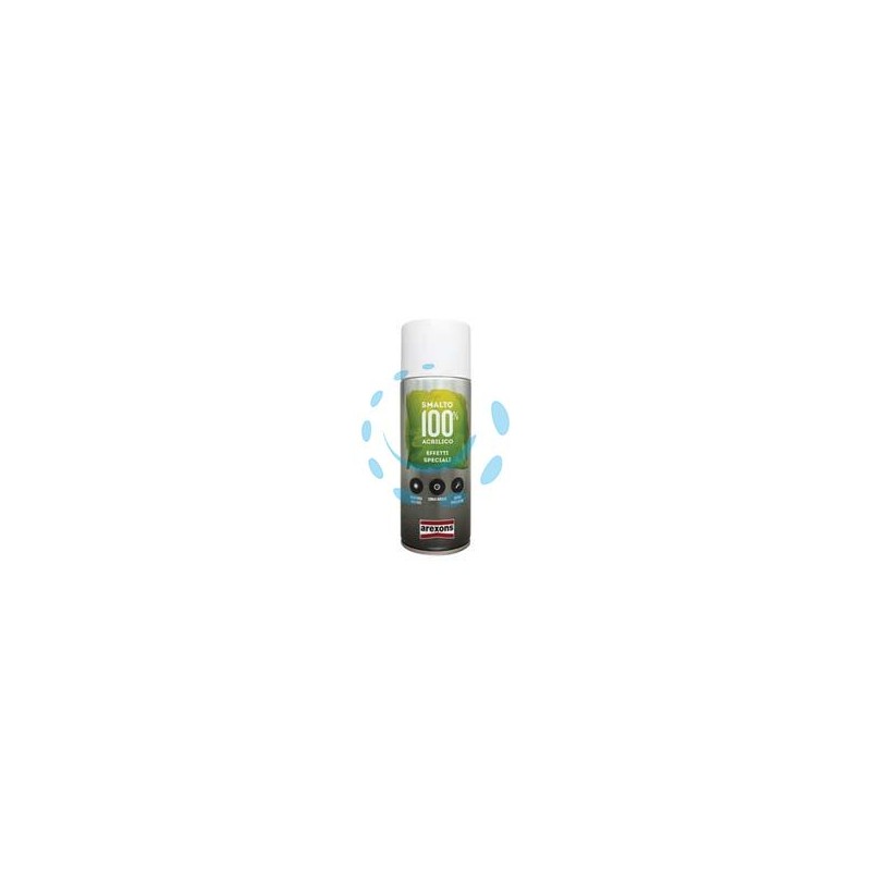 SMALTO 100% ACRILICO SPECCHIANTE SPRAY - ml.400 cromo specchiato (3438)