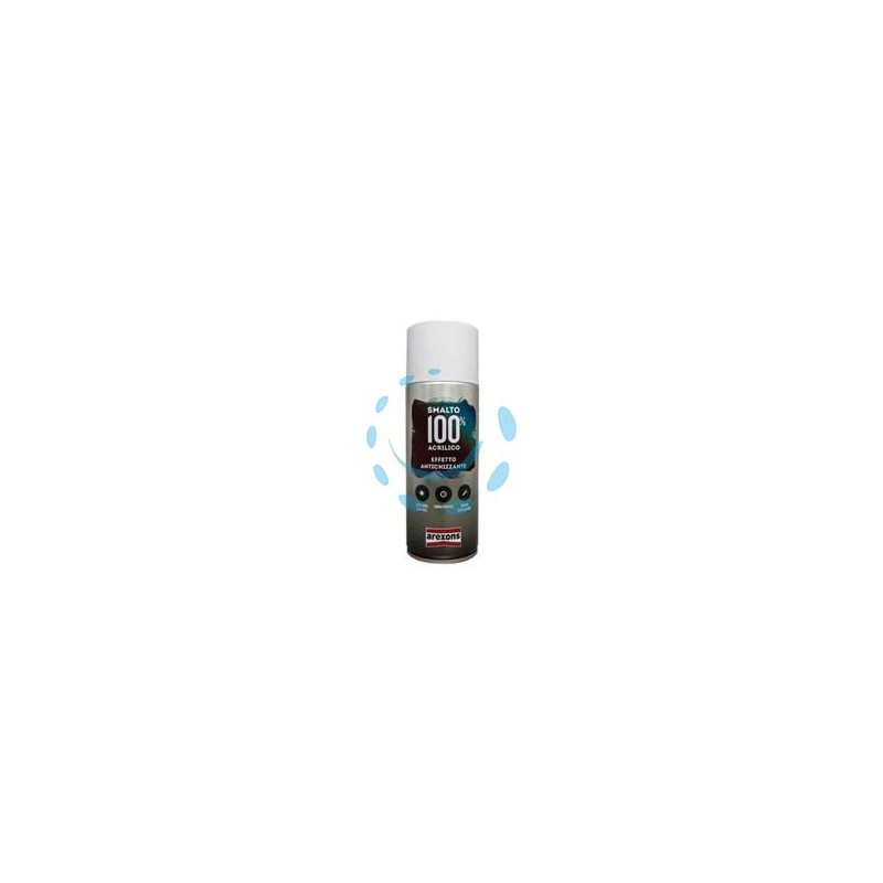 SMALTO 100% ACRILICO ANTICHIZZANTE SPRAY - ml.400 antichizzante bronzo (3723)