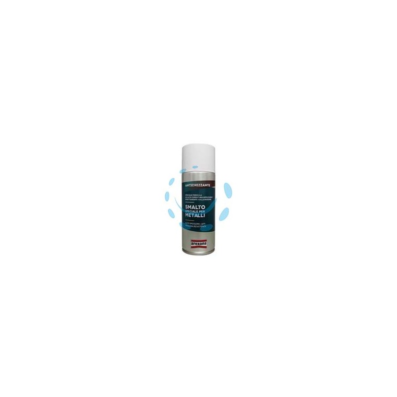 SMALTO SPECIALE METALLO ANTICHIZZANTE SPRAY - ml.400 antichizzante ferro antico (3287)