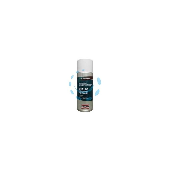 SMALTO SPECIALE METALLO ANTICHIZZANTE SPRAY - ml.400 antichizzante grigio forgia (3288)