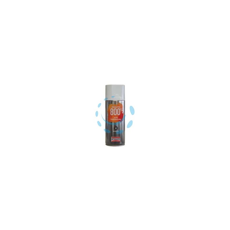 SMALTO 800°C ALTA TEMPERATURA SPRAY - ml.400 nero (3332)