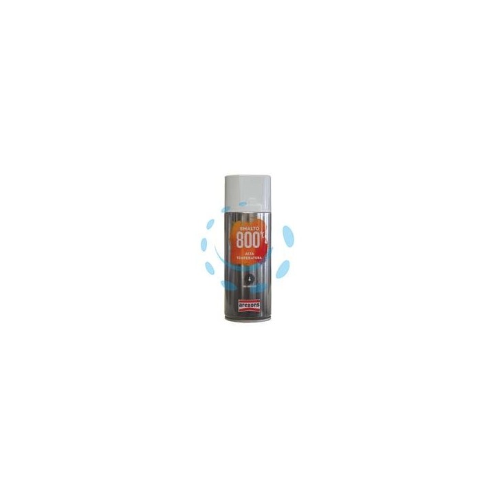 SMALTO 800°C ALTA TEMPERATURA SPRAY - ml.400 rosso (3436)