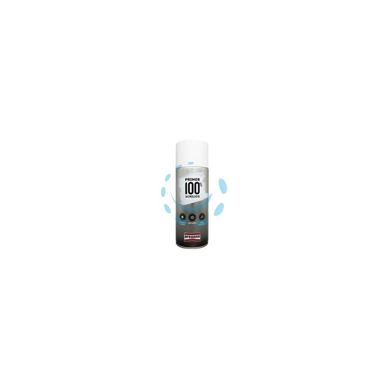 FONDO ANTIRUGGINE SPRAY ACRILICO - ml.400 grigio (3653)