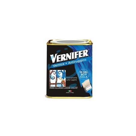 VERNIFER VERNICE ANTIRUGGINE IN GEL - bianco brillante (4868) ml.750