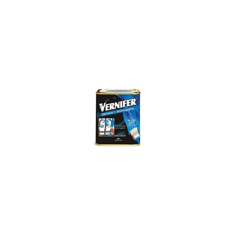 VERNIFER VERNICE ANTIRUGGINE IN GEL - grafite antichizzato (4887) ml.750