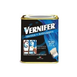 VERNIFER VERNICE ANTIRUGGINE IN GEL - grigio peltro antichizzato (4892) ml.750