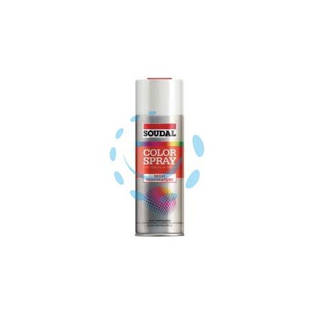 COLOR SPRAY ALTE TEMPERATURE SMALTO SPRAY - ml.400 - nero opaco (155560)