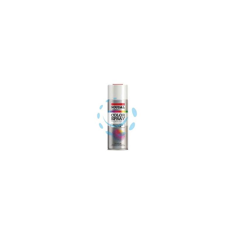 COLOR SPRAY PROTECTIVE PRIMER ANTIRUGGINE SPRAY - ml.400 - grigio (155598)