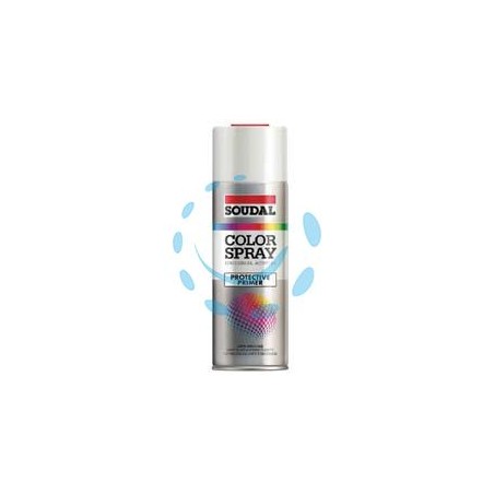 COLOR SPRAY PROTECTIVE PRIMER ANTIRUGGINE SPRAY - ml.400 - grigio (155598)