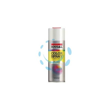 COLOR SPRAY FLUO SMALTO ACRILICO FLUORESCENTE SPRAY - ml.400 - arancione fluorescente (155600)