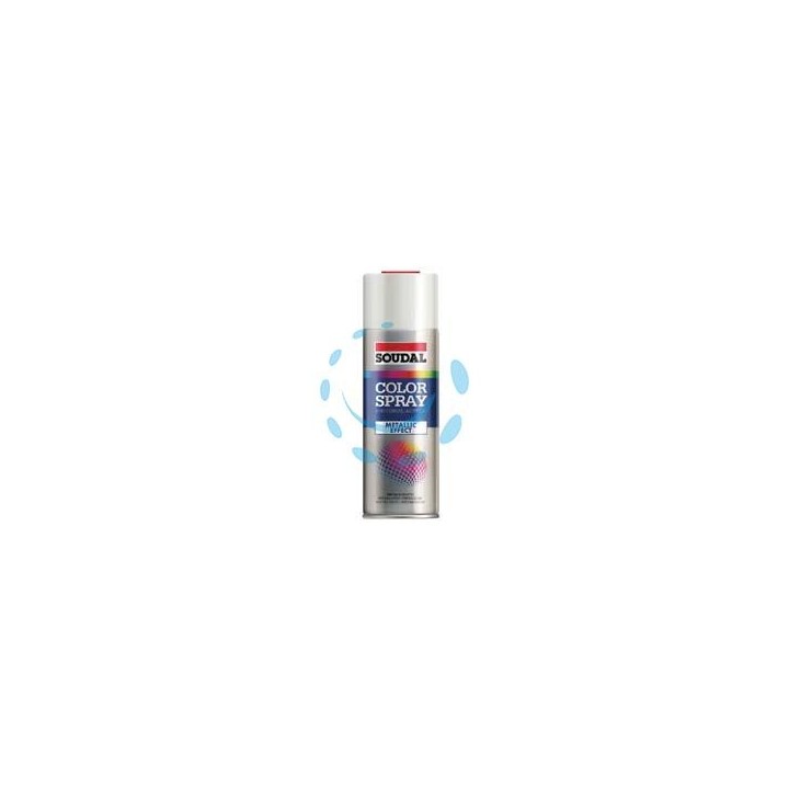 COLOR SPRAY METALLIC EFFECT SMALTO ACRILICO EFFETTO METALLIZZATO SPRAY - ml.400 - nero metallizzato (155567)