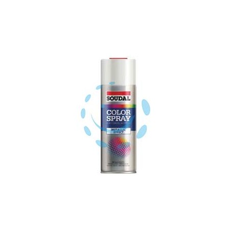 COLOR SPRAY METALLIC EFFECT SMALTO ACRILICO EFFETTO METALLIZZATO SPRAY - ml.400 - blu metallizzato (155568)