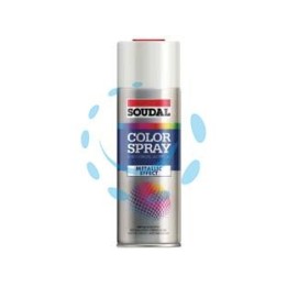 COLOR SPRAY METALLIC EFFECT SMALTO ACRILICO EFFETTO METALLIZZATO SPRAY - ml.400 - argento metallizzato (155569)