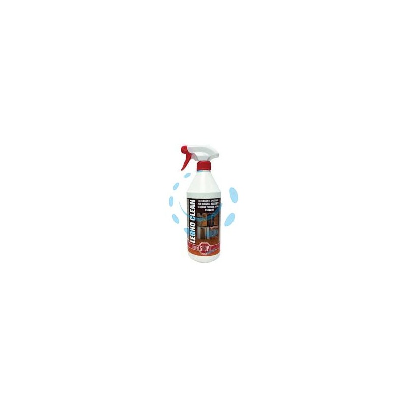 LEGNO CLEAN DETERGENTE SPECIFICO PER LA PULIZIA DI INFISSI IN LEGNO - ml.750 in flacone spray
