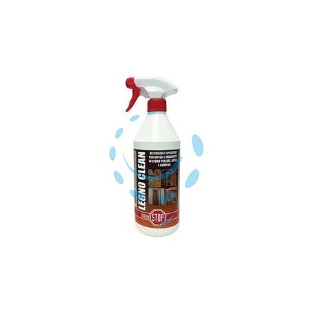 LEGNO CLEAN DETERGENTE SPECIFICO PER LA PULIZIA DI INFISSI IN LEGNO - ml.750 in flacone spray