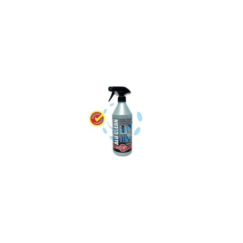 ALU CLEAN DETERGENTE SPECIFICO PER LA PULIZIA DI INFISSI IN ALLUMINIO - ml.750 in flacone spray