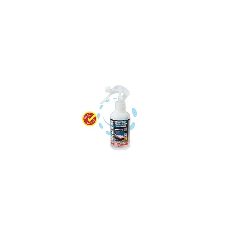 MICROWAVE DETERGENTE PER LA PULIZIA DEI FORNI A MICROONDE - ml.200 in flacone spray