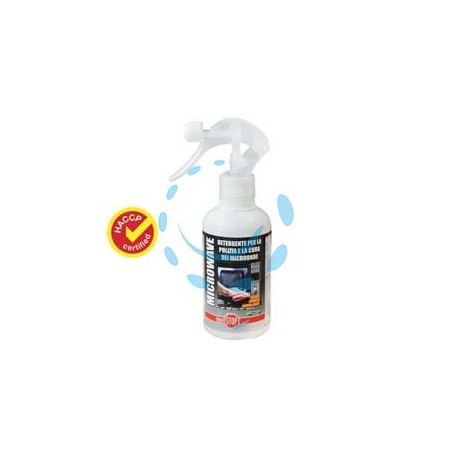 MICROWAVE DETERGENTE PER LA PULIZIA DEI FORNI A MICROONDE - ml.200 in flacone spray