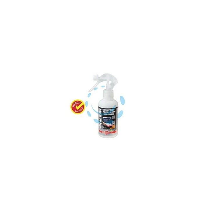 MICROWAVE DETERGENTE PER LA PULIZIA DEI FORNI A MICROONDE - ml.200 in flacone spray