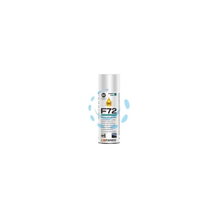 OLIO DI SILICONE SPRAY F72 - ml.400