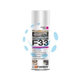PULITORE DISOSSIDANTE PER CONTATTI ELETTRICI F33 - ml.400