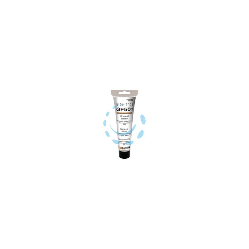 GRASSO AL SILICONE TRASPARENTE GF501 - ml.125