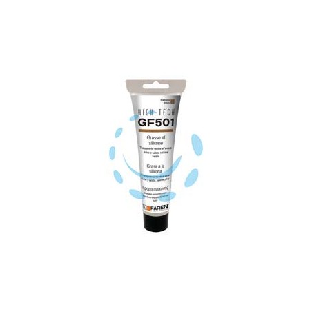 GRASSO AL SILICONE TRASPARENTE GF501 - ml.125
