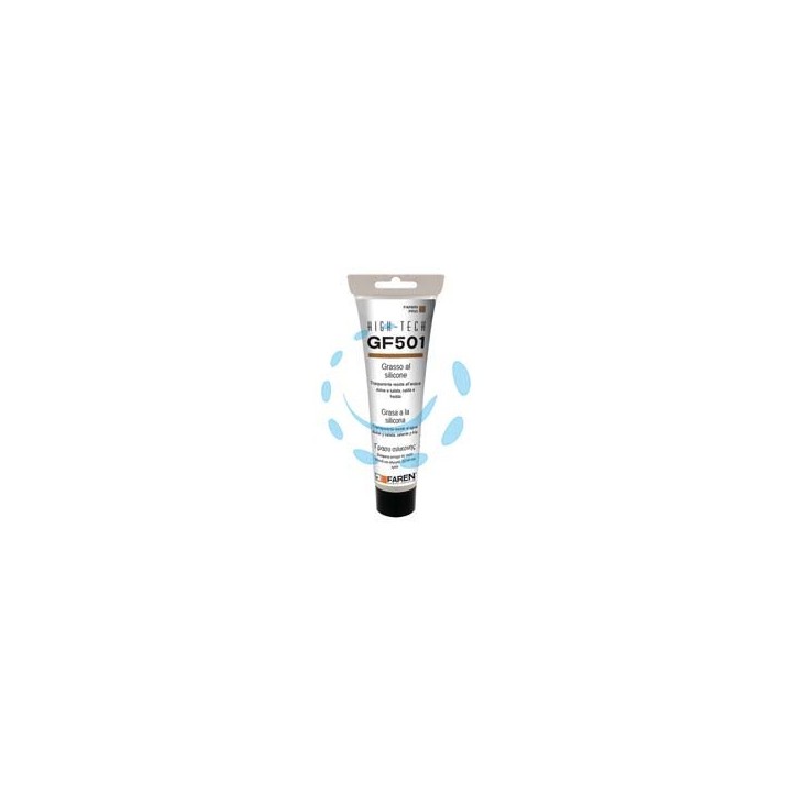 GRASSO AL SILICONE TRASPARENTE GF501 - ml.125