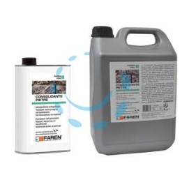 PROTETTIVO IDROREPELLENTE ANTISPOLVERO CONSOLIDANTE PIETRA - lt.1 - incolore