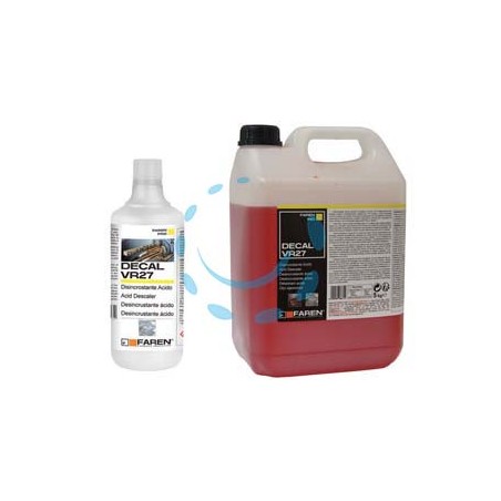 ACIDO DISINCROSTANTE CALDAIE A VIRAGGIO DECAL VR27 - lt.1 - colore rossastro