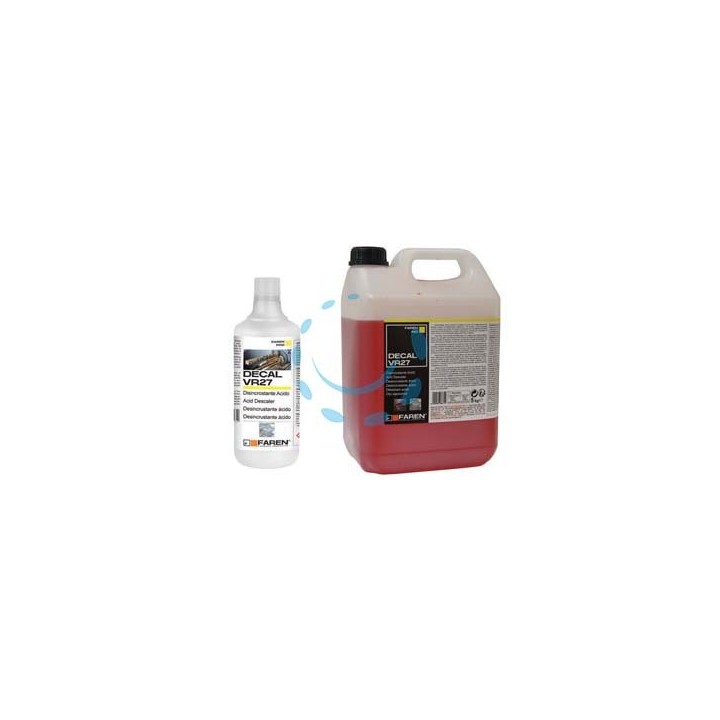 ACIDO DISINCROSTANTE CALDAIE A VIRAGGIO DECAL VR27 - lt.1 - colore rossastro