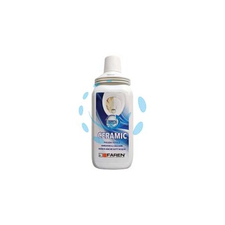 DISINCROSTANTE PER SANITARI E CERAMICHE CERAMIC - ml.750 in flacone FLEXI