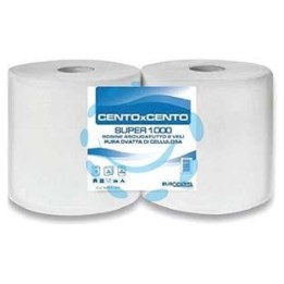 BOBINA CARTA A ROTOLO SUPER 1000 - cm.22X24,9h bancale 140 rotoli