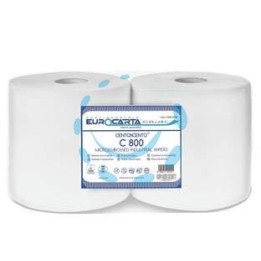 BOBINA CARTA A ROTOLO C800 - cm.25,5x25,5 - kg.2,4
