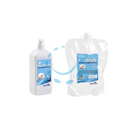 SAPONE LIQUIDO LAVAMANI "PULIMAN" - ml.1000 in flacone con dosatore
