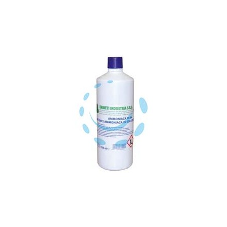 AMMONIACA IN SOLUZIONE AL 30% PER USO PROFESSIONALE - lt.1