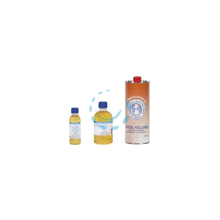 OLIO PAGLIERINO BIANCO PER MOBILI - lt.1 colore bianco - in lattina