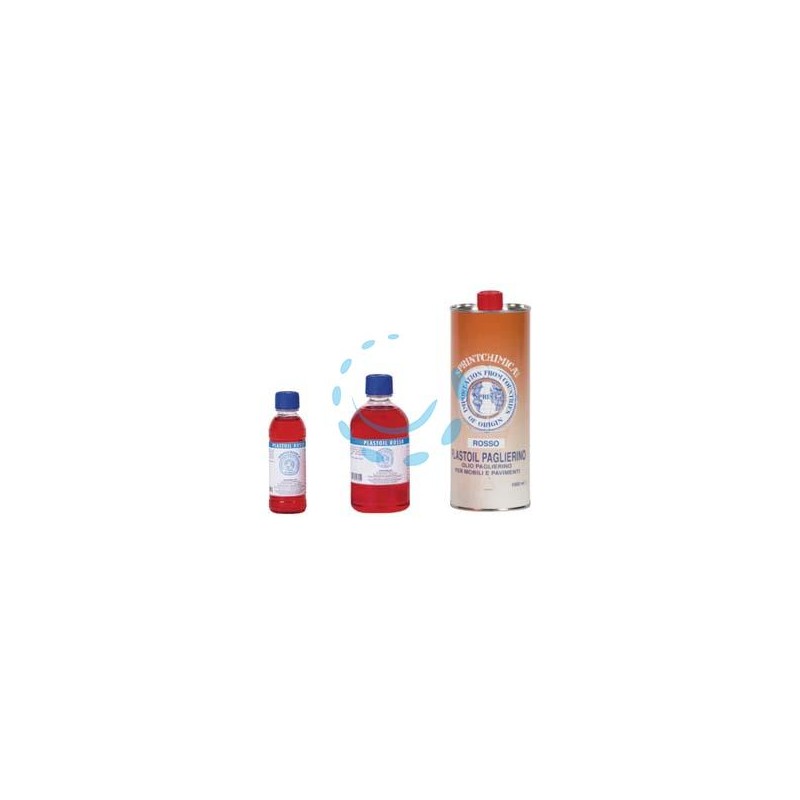 OLIO PAGLIERINO ROSSO PER MOBILI - lt.0,250 colore rosso - in flacone