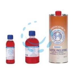 OLIO PAGLIERINO ROSSO PER MOBILI - lt.1 colore rosso - in lattina