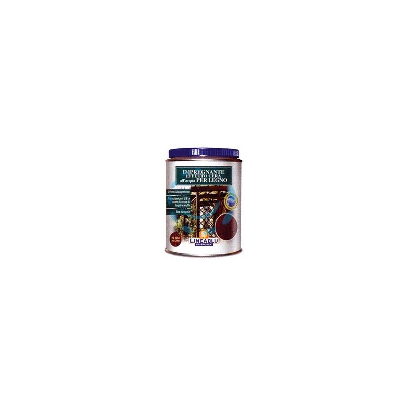IMPREGNANTE ALL'ACQUA EFFETTO CERA PER LEGNO PER ESTERNO - HI 2213 noce scuro ml.750