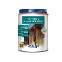 FINITURA ALL'ACQUA PER LEGNO - HF 2040 trasparente satinato ml.750